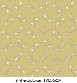 Seamless geometric ornamental vector pattern. Abstract background