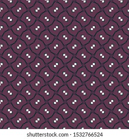 Seamless geometric ornamental vector pattern. Abstract background