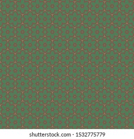 Seamless geometric ornamental vector pattern. Abstract background