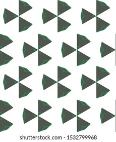 Seamless geometric ornamental vector pattern. Abstract background