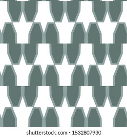 Seamless geometric ornamental vector pattern. Abstract background