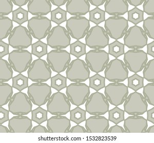 Seamless geometric ornamental vector pattern. Abstract background
