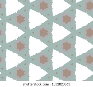 Seamless geometric ornamental vector pattern. Abstract background