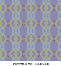 Seamless geometric ornamental vector pattern. Abstract background