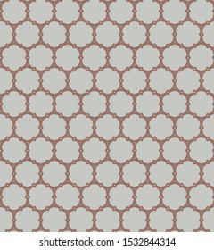 Seamless geometric ornamental vector pattern. Abstract background