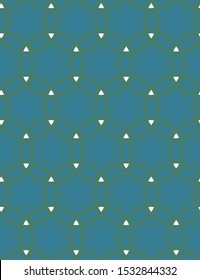 Seamless geometric ornamental vector pattern. Abstract background
