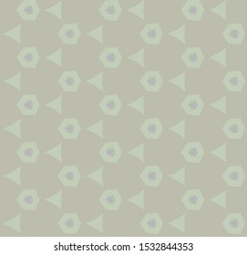 Seamless geometric ornamental vector pattern. Abstract background