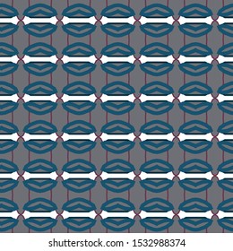 Seamless geometric ornamental vector pattern. Abstract background