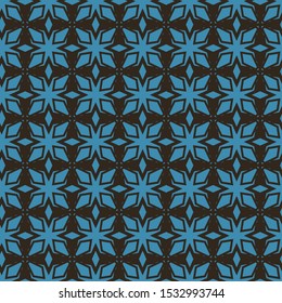 Seamless geometric ornamental vector pattern. Abstract background