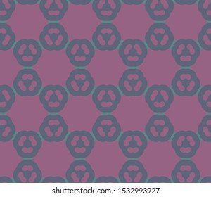 Seamless geometric ornamental vector pattern. Abstract background