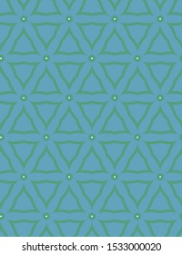 Seamless geometric ornamental vector pattern. Abstract background