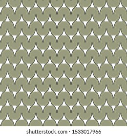 Seamless geometric ornamental vector pattern. Abstract background