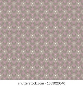 Seamless geometric ornamental vector pattern. Abstract background