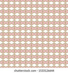 Seamless geometric ornamental vector pattern. Abstract background