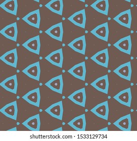 Seamless geometric ornamental vector pattern. Abstract background
