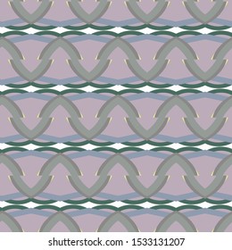 Seamless geometric ornamental vector pattern. Abstract background