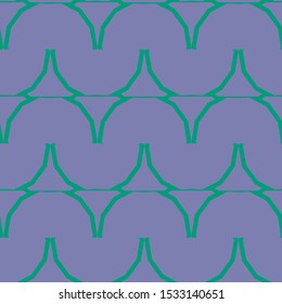 Seamless geometric ornamental vector pattern. Abstract background