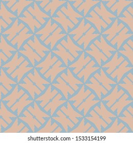 Seamless geometric ornamental vector pattern. Abstract background