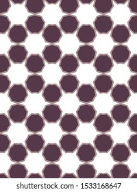 Seamless geometric ornamental vector pattern. Abstract background