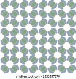 Seamless geometric ornamental vector pattern. Abstract background