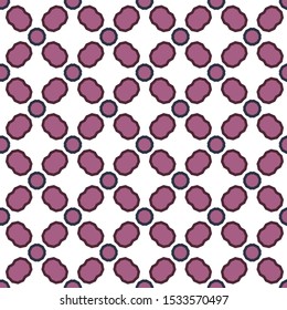 Seamless geometric ornamental vector pattern. Abstract background