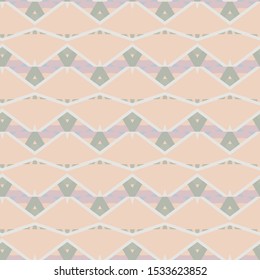 Seamless geometric ornamental vector pattern. Abstract background