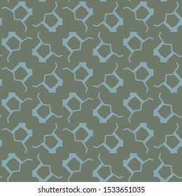 Seamless geometric ornamental vector pattern. Abstract background