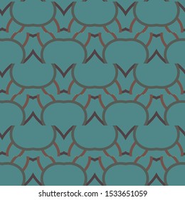 Seamless geometric ornamental vector pattern. Abstract background