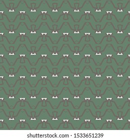 Seamless geometric ornamental vector pattern. Abstract background