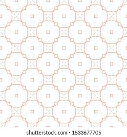 Seamless geometric ornamental vector pattern. Abstract background