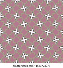 Seamless geometric ornamental vector pattern. Abstract background