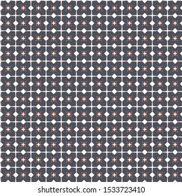 Seamless geometric ornamental vector pattern. Abstract background