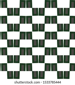 Seamless geometric ornamental vector pattern. Abstract background