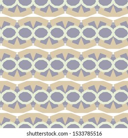 Seamless geometric ornamental vector pattern. Abstract background