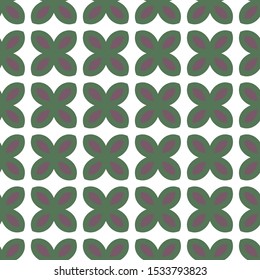 Seamless geometric ornamental vector pattern. Abstract background