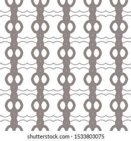 Seamless geometric ornamental vector pattern. Abstract background