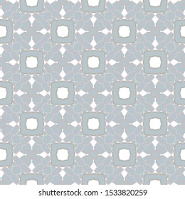 Seamless geometric ornamental vector pattern. Abstract background