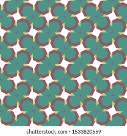 Seamless geometric ornamental vector pattern. Abstract background