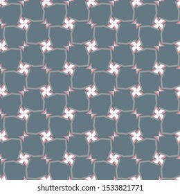 Seamless geometric ornamental vector pattern. Abstract background