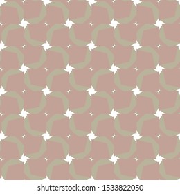 Seamless geometric ornamental vector pattern. Abstract background