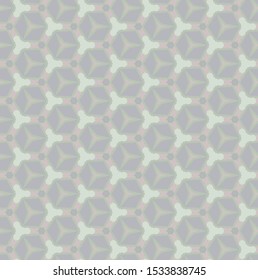 Seamless geometric ornamental vector pattern. Abstract background