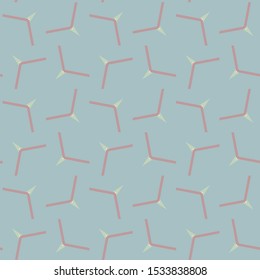 Seamless geometric ornamental vector pattern. Abstract background