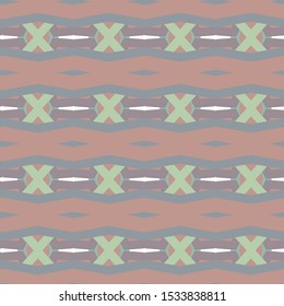 Seamless geometric ornamental vector pattern. Abstract background