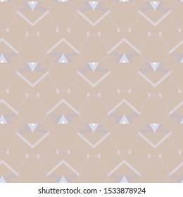 Seamless geometric ornamental vector pattern. Abstract background