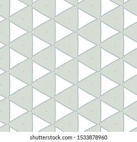Seamless geometric ornamental vector pattern. Abstract background