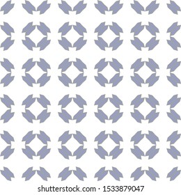 Seamless geometric ornamental vector pattern. Abstract background