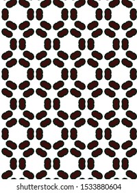 Seamless geometric ornamental vector pattern. Abstract background
