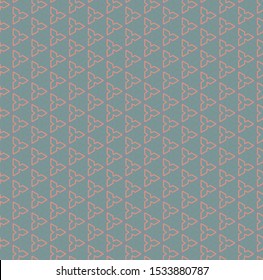 Seamless geometric ornamental vector pattern. Abstract background