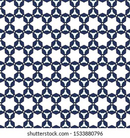 Seamless geometric ornamental vector pattern. Abstract background