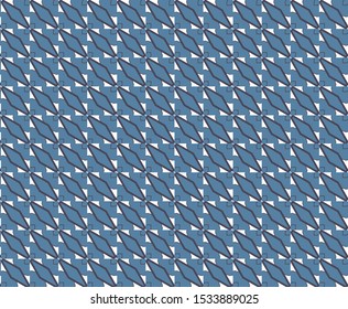 Seamless geometric ornamental vector pattern. Abstract background